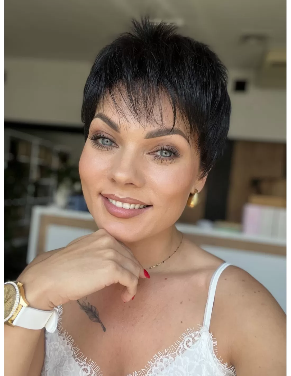 Bardzo kr&oacute;tkie fryzury damskie